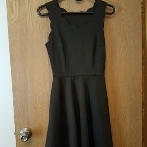 Short black dress